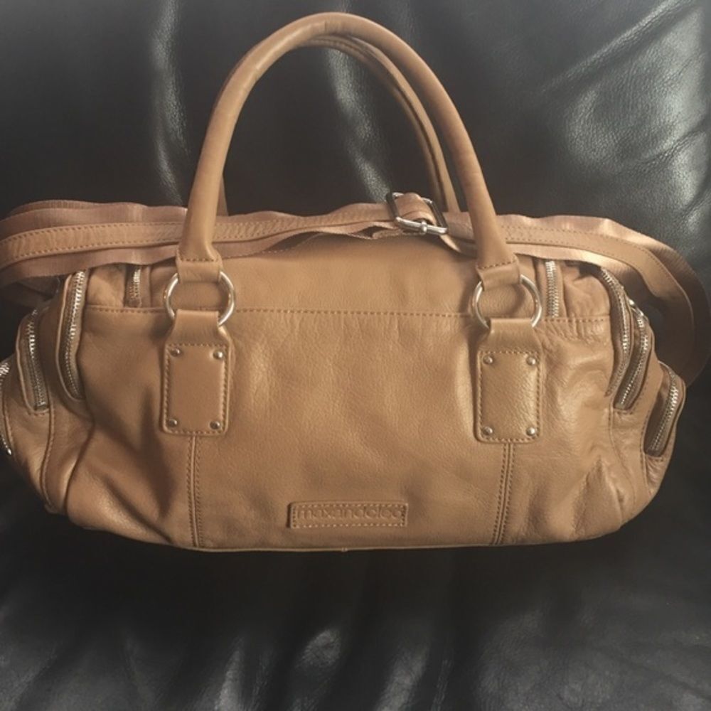 Maxandcleo leather Satchel - Picture 1 of 6